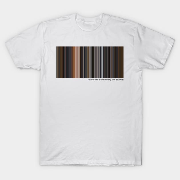 Guardians of the Galaxy Vol. 3 (2023) - Every Frame of the Movie T-Shirt by ColorofCinema